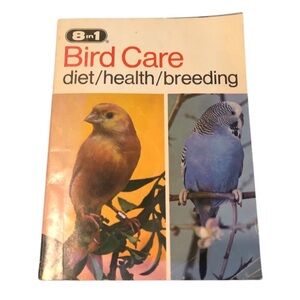 1979 Vintage 8in1 Bird Care Diet/Health/Breeding Book